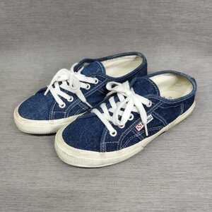 J374 SUPERGA スペルガ × Another Edition アナザーエディション スニーカー 37 ブルー COTUCLASSIC デニム アッパー コラボ 別注