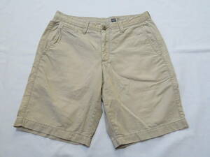 ☆USED 美品☆　ＧＡＰ　チノハーフパンツ　Ｗ３０