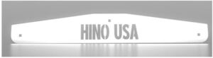 北米 HINO 24インチ 泥除け ウエイト 純正 アクセサリー ステンレス 鏡面 デュトロ DUTRO USDM US 日野 2トン ワイド CORE 195 155