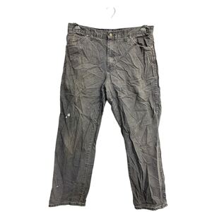 Dickies ワークパンツ W36 ディッキーズ ダックパンツ ビッグサイズ グレー 古着卸 アメリカ仕入 2412-568