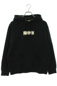 シュプリーム バーバリー パーカー Burberry Box Logo Hooded Sweatshirt サイズ:S バーバリーボックスロゴパーカー 中古 OM10