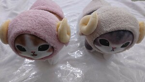 mofusand ひつじにゃん BIGぬいぐるみ ダッシュ 全2種セット タグ付き フクヤ