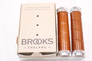 ●BROOKS ブルックス SLENDER LEATHER GRIP レザーロックオングリップ 未使用品