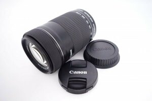 【極上品】Canon キヤノン 望遠ズームレンズ EF-S55-250mm F4-5.6 IS STM 【W11008A】