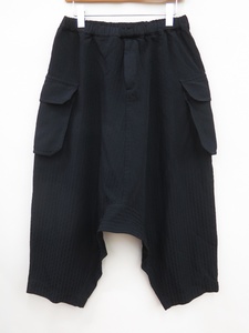 BLACK COMME des GARCONS ブラックコムデギャルソン 1F-P005 20AW ジャガード サルエルパンツ