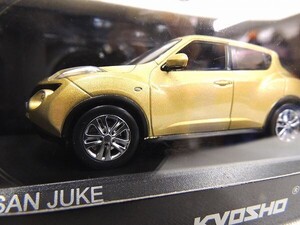 【未開封品/1円～】KYOSHO 京商 1/43 NISSAN 日産 JUKE Mellow Gold NO.03794MG ジューク メローゴールド 金/60サイズ