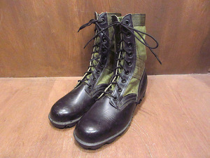 ビンテージ60’s●DEADSTOCK U.S.ARMYトロピカルコンバットブーツsize 8 N●220513s1-m-bt-26cm 1960sミリタリージャングルブーツ