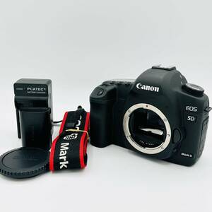 【美品　8785ショット】Canon デジタル一眼レフカメラ EOS 5D MarkII ボディ