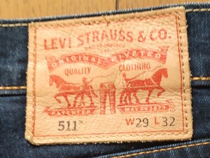 ★ Levis リーバイス 511 W29 L32 ★