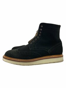 Berwick◆レースアップブーツ/UK7.5/BLK/スウェード