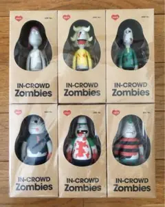 James Javis IN-CROWD Zombies 6体フルコンプセット