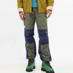 グッチ ザノースフェイス L ウーブン トラックパンツ カーキ ネイビー GUCCI × THE NORTH FACE コラボ　正規品