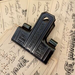 【vintage】ESTER BROOK クリップ clip アドバタイジング antique 店舗什器 店舗ディスプレイ us 古着 古道具 アンティーク ヴィンテージ