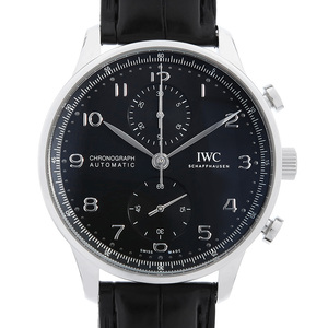 IWC ポルトギーゼ クロノグラフ IW371609 中古 メンズ 腕時計　