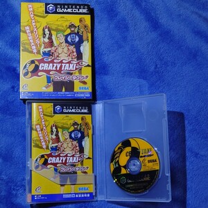 CRAZY TAXI クレイジータクシー GameCube GC ゲームキューブ ソフト SEGA セガ 任天堂 ニンテンドー Nintendo GS-DOL-GCT-JPN ドライブ