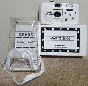 ♪♪MARY QUANT マリークワントのフィルムプチカメラ未使用品♪♪