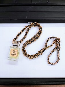 CHANEL　シャネル　香水　ミニボトル　No19　チェーンネックレス　ヴィンテージ