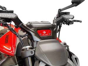 【国内在庫】DUCABIKE DBK ドゥカバイク ハンドルクランプカバー レッド 赤 DUCATI DIAVEL V4 ドゥカティ ディアベル ★