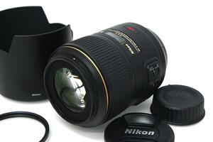 並品｜ニコン AF-S VR Micro-Nikkor 105mm f/2.8G IF-ED CA01-M1569-2B2E Nikon Fマウント 単焦点 フルサイズ マクロ 手ブレ補正