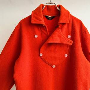 希少《 Rare / Woolrich / Large 》60s【 ウールリッチ ビンテージ オレンジ ウール ハンティング ジャケット L 】