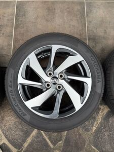 トヨタ NHP10H アクア クロスオーバー 純正 16インチ 185/60R16 4本 / アルミホイール 16× 6J +45 4H PCD 100 