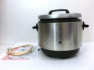 ●【同梱不可】【140】中古品 パロマ PR-360SSF-2 業務用ガス炊飯器 都市ガス用 涼厨 2升炊き 5.6合～20合 2021年製 動作OK