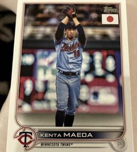 ★前田健太★topps★カード★Minnesota twins