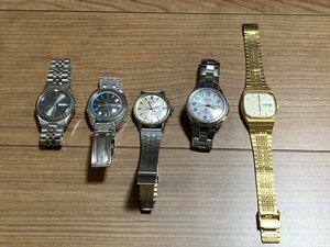 1645●メンズ腕時計　シチズン　CITIZEN　まとめて5点　※ジャンク品