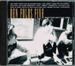 ベン・フォールズ・ファイヴ　Ben Folds Five【Whatever And Ever Amen】★CD