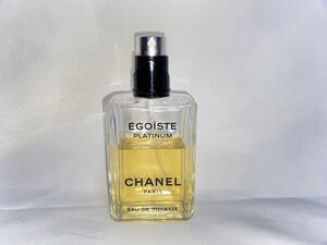 シャネル　ＣＨＡＮＥＬ　エゴイスト　プラチナム　オードゥトワレット　ヴァポリザター　１００ｍｌ