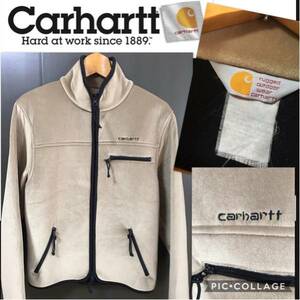 ■carhartt カーハート ジップジャケット 上着 アウター ベロア メンズS～M 美品　送料無料　