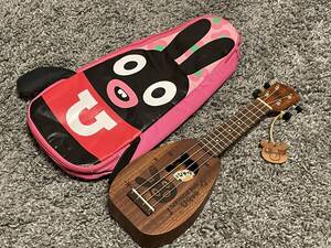 ★aNueNue★U900 ウクレレ★Rabbit U Boat Baby Ukulele★aNN-Baby U アヌエヌエ ベビーウクレレ 子供用 専用ケース付