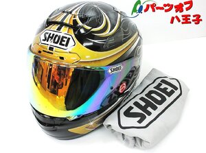 中古現状 SHOEI X-12 クリス バーミューレン レプリカヘルメット フルフェイスヘルメット サイズL 59-60cm 2010年製 X-TWELVE ショウエイ