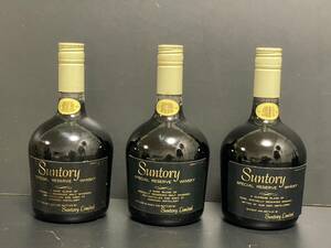 ★a-102 古酒 SUNTORY サントリー スペシャルリザーブ1899年 SPECIAL RESERVE WHISKY ウイスキー特急 760 アルコール 43％ 3本 まとめて