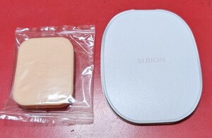 ★ALBION アルビオン★プリンプ パウダレスト 040クールベージュ★ファンデーション サンプル★スポンジ付き★