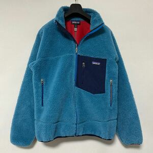 美品 希少 2015 年 限定 UWTB アンダーウォーター ブルー パタゴニア レトロ X ジャケットS Patagonia Retro-X Jacket Classicレッド