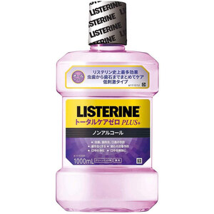 【まとめ買う】薬用リステリン トータルケアゼロプラス ノンアルコール クリーンミント味 1000mL×20個セット