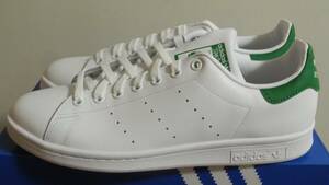 新品 スタンスミス 2019年製 JP28.0cm 白×緑 M20324 生産終了 天然皮革 adidas stansmith ホワイト×グリーン 本革 ABCマート 定番人気