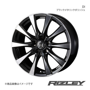 RiZLEY/DI アウトランダー CW系 アルミホイール1本【16×6.5J 5-114.3 INSET40 ブラックポリッシュ】 0040503