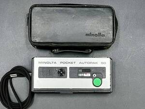 MINOLTA POCKET AUTOPAK 50 ミノルタ オートパック ポケットカメラ コンパクトカメラ 昭和レトロ F