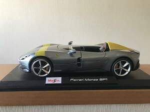 ラスト 希少 レア Maisto マイスト 1/18 Ferrari Monza SP1 シルバー