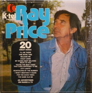 英LP Ray Price K-Tel Presents Ray Price 20 Great Songs CSPS1008 K-Tel, K-Tel /00260