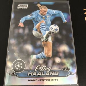 【2023-24 Topps stadium Chrome】ERLING HAALAND MANCHESTER CITY REFRACTOR