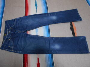 １９６０S Lee １０２ RIDERS COWBOY BOOT CUT MADE IN JAPAN ブーツカット 黄黒タグ ジーンズ カウボーイ バイカー チョッパー 乗馬車