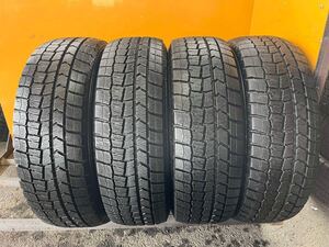 【5665】185/65R15 DUNLOP WINTER MAXX WM02 4本セット冬タイヤバリ山 [2022年】 