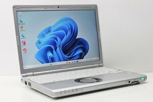 1円スタート ノートパソコン Windows11 WPS office搭載 Panasonic レッツノート CF-SZ6 第7世代 Core i5 SSD256GB メモリ8GB カメラ