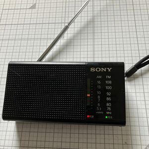 SONY AM FM ポータブルラジオ ICF-P36