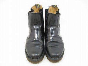 Dr.Martens / ドクターマーチン サイドゴア クラシックブーツ 英国製 オールブラック THE ORIGINAL サイズ : 4 1/2 ブラック