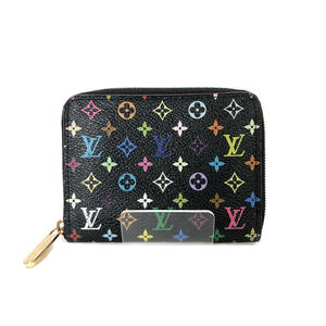 LOUIS VUITTON ルイヴィトン モノグラムマルチカラー ジッピーコインパース コインケース ノワール M66549