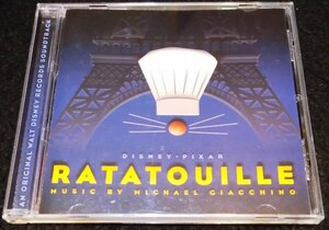 レミーのおいしいレストラン　サントラCD★マイケル・ジアッチーノ カミーユ Ratatouille Michael Giacchino Score ディズニー ・ピクサー